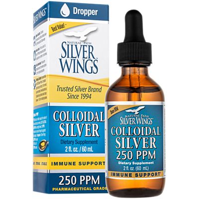 t's a naturally occurring liquid dietary mineral supplement. Silver particle size must be between 1-10 Nanometers to be considered a colloidal solution. Any size above these parameters is not a colloid. Silver Wings' silver size is between only 1-3 nanometers. This smaller, the better.