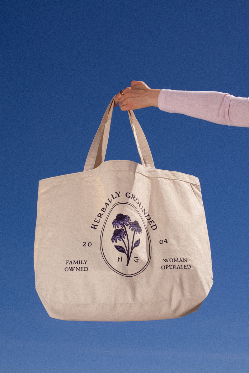 Canvas Tote Bag – Herbally Grounded