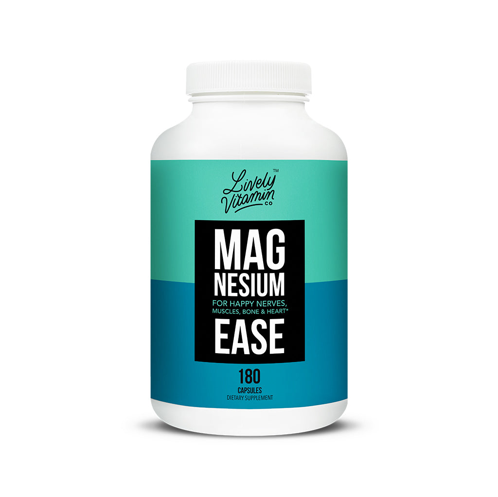 Get ready for the most bioavailable magnesium on the market! Magnesium Ease is quickly and easily absorbed for maximum benefit to the heart, muscles, nerves, lungs, immune system, and more! 