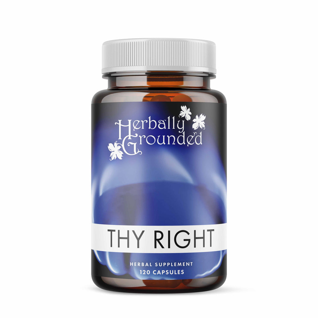 Thy Right formula supports the thyroid and its many functions.