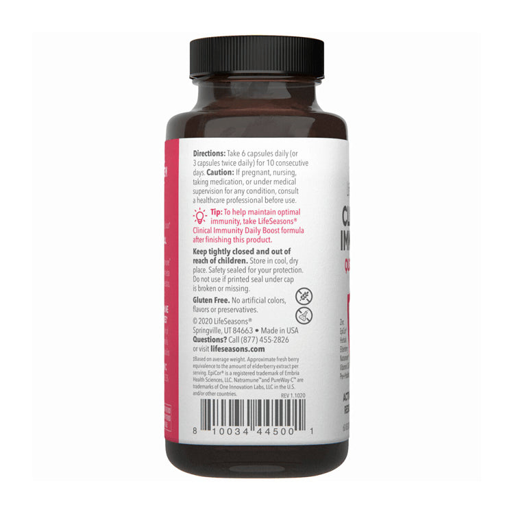 Clinical Immunity Quick Start is the only formula available with ingredients proven to increase the number, activity, and efficacy of the five key immune cells – and it works in as little as 2 hours.