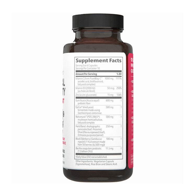 Clinical Immunity Quick Start is the only formula available with ingredients proven to increase the number, activity, and efficacy of the five key immune cells – and it works in as little as 2 hours.