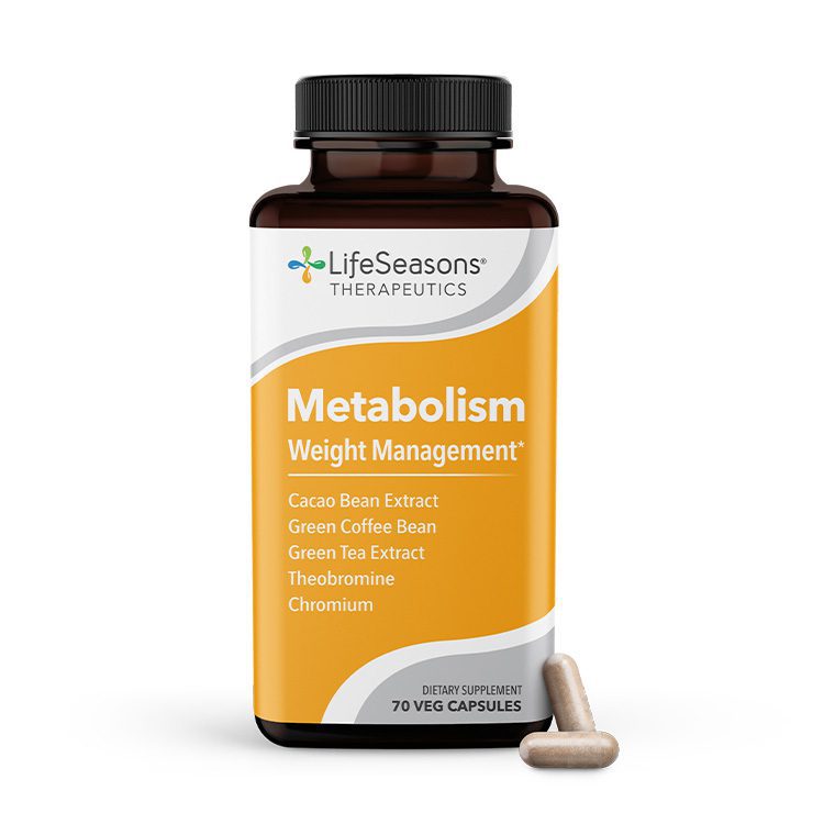 Metabolism supports the body’s natural ability to manage weight and boost energy. It helps curb the appetite by maintaining a healthy digestive pH to enhance nutrient absorption, while at the same time enhancing energy and mood.