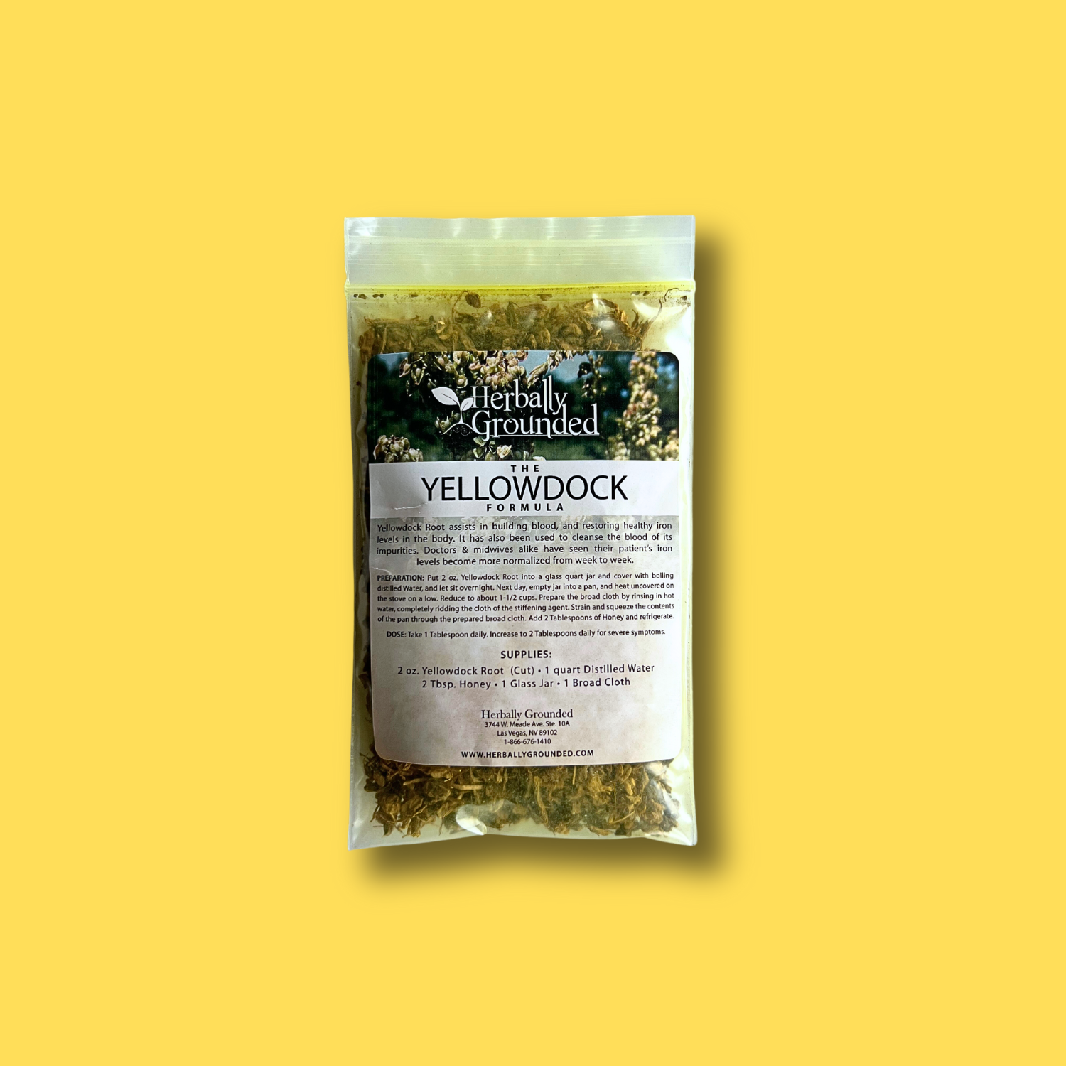 Herbally Grounded Bee's Wax Pearls - Organic Yellow - Spirit of Health Store