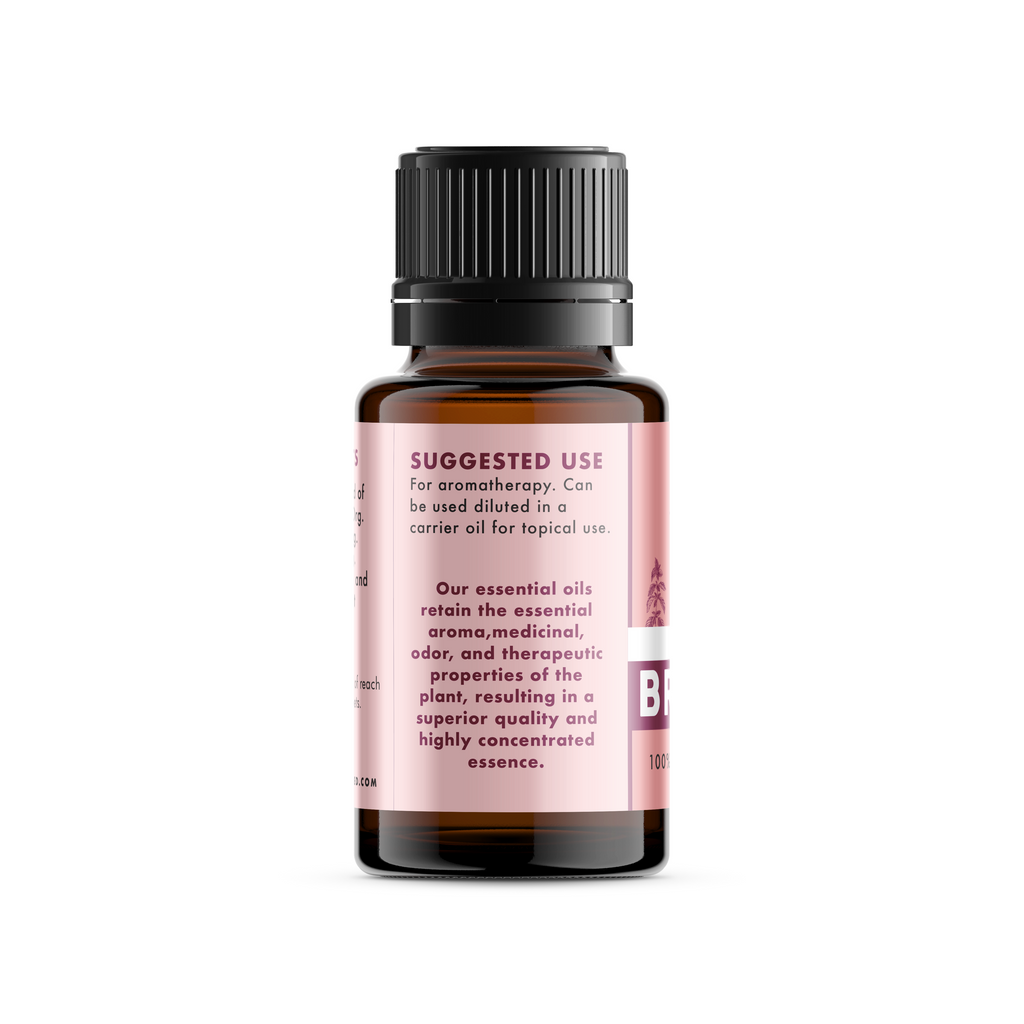 Our organic breathe essential oil blend is made in small batches with our high-quality essential oils. This blend is specially designed for supporting clear bronchial passages and powerfully deep breathing. It has powerful camphoraceous front notes with piney and softly-floral undertones.