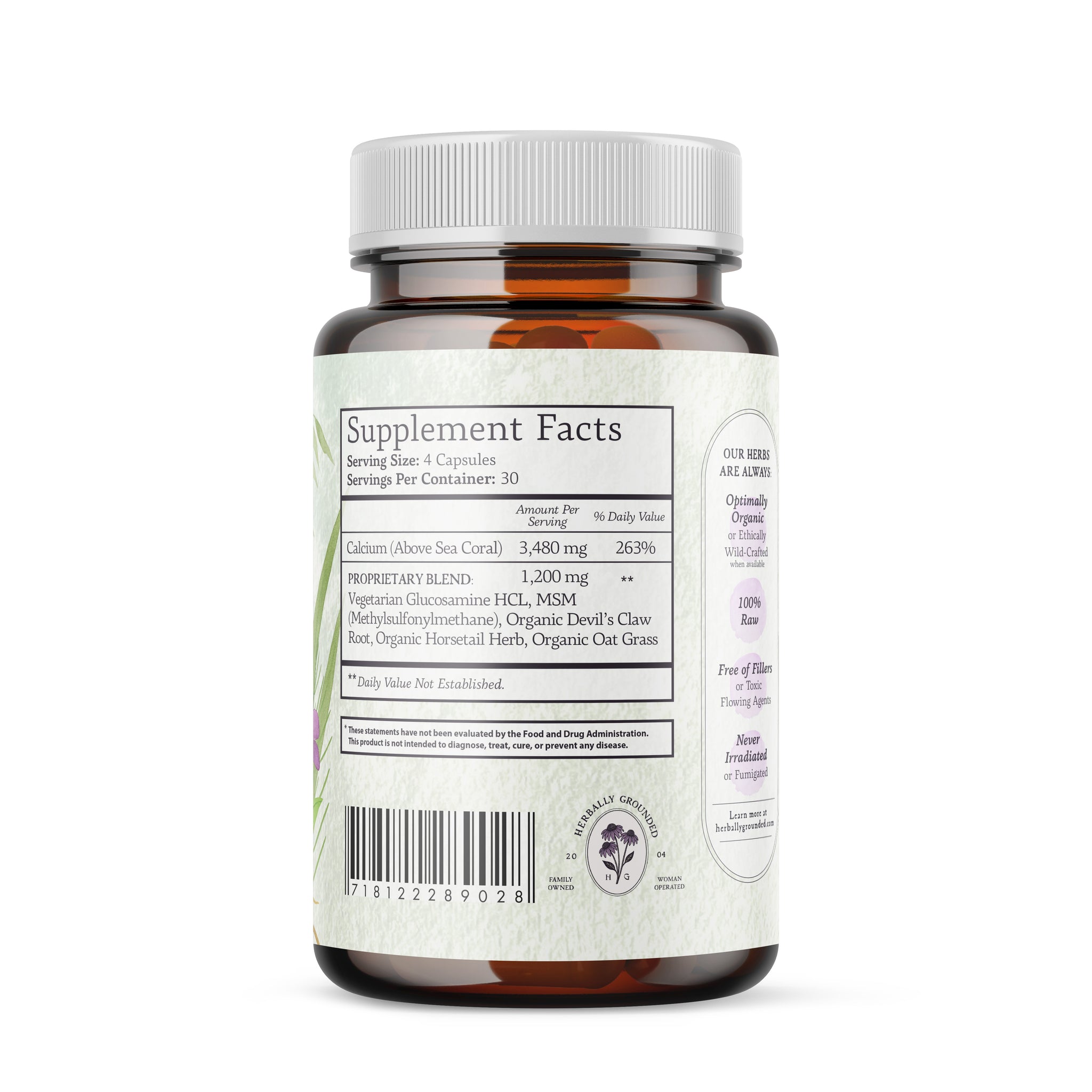 Fortify Bone & Joint Support - Capsules – Herbally Grounded