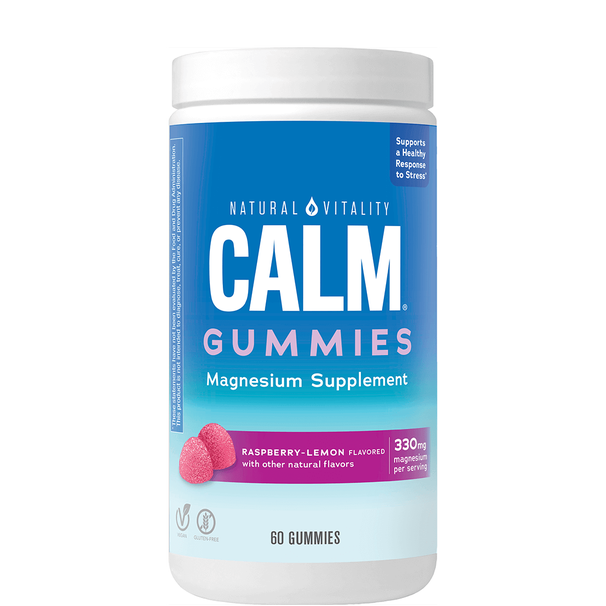 Everyday stress have you feeling, well, stressed? Just reach for restorative CALM magnesium citrate gummies each day—a portable, vegan and delicious way to bring you a sense of inner peace anytime, anywhere.*