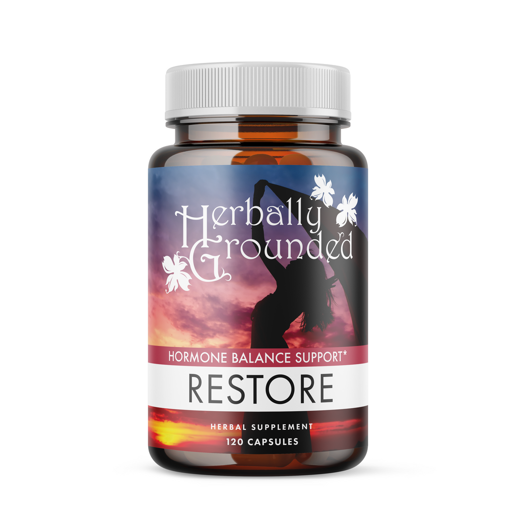 Restore supports healthy hormone levels to keep the body and soul in balance. 