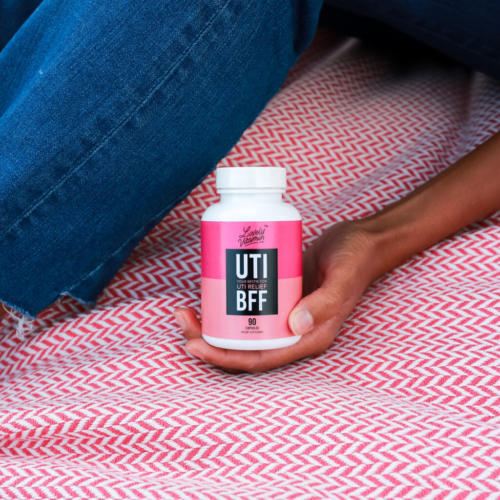Because everyone could use some BFF support when going through a UTI! This urinary tract support supplement is your best friend for bladder and urinary tract health. 