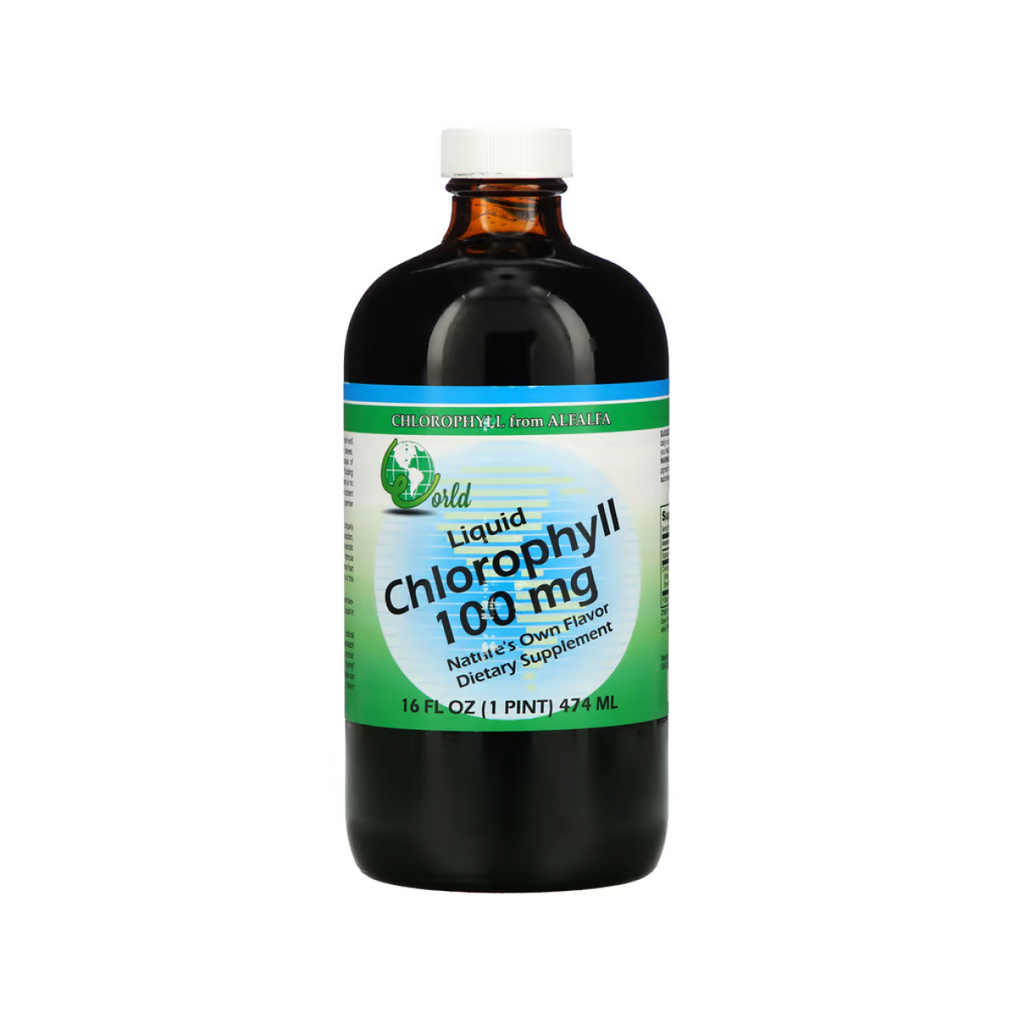 Our Liquid Chlorphyll is derived exclusively from high quality Alfalfa Leaves. Chlorphyll is essential to the process of photosynthesis, often called the "building blocks of life". Without chlorophyll there is no life. Chlorophyll is a a natural fat soluble nutrient which we make water dispersible for premier results.
