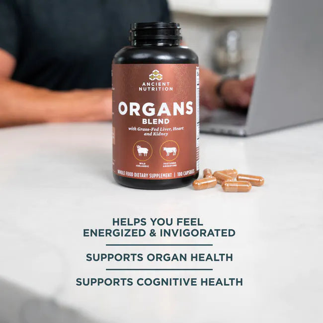 Let’s recapture what the modern diet lacks. This wild, grass-fed organ blend is packed with vitamins, minerals and more to help promote optimal organ health.