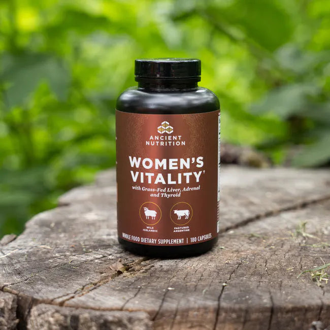 History’s most nutritious superfoods, now for the modern diet. This female-specific blend of 12 organs and glands, including adrenal and thyroid to support healthy bones, hormones, energy and more.
