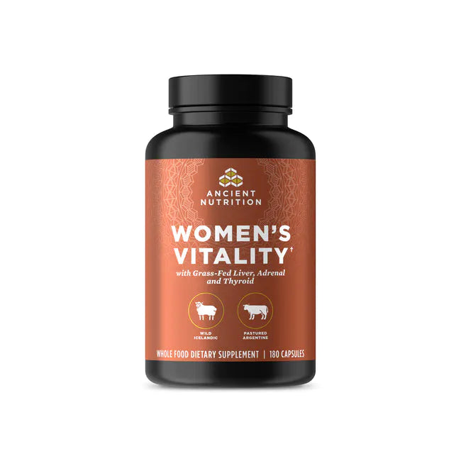 History’s most nutritious superfoods, now for the modern diet. This female-specific blend of 12 organs and glands, including adrenal and thyroid to support healthy bones, hormones, energy and more.