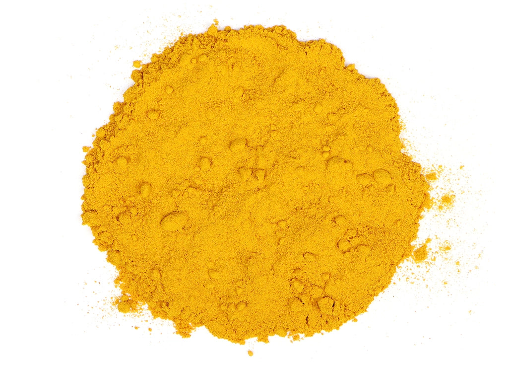 A close relation to ginger, the turmeric shrub is primarily cultivated in southeast Asia and parts of Africa. 