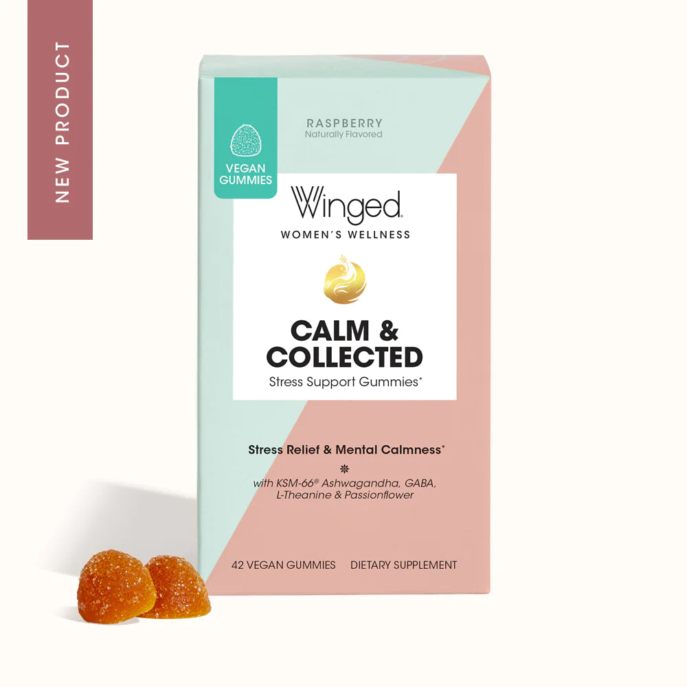 Calm & Collected’s holistic formula addresses the multiple ways stress operates for well-rounded support that works to combat its im