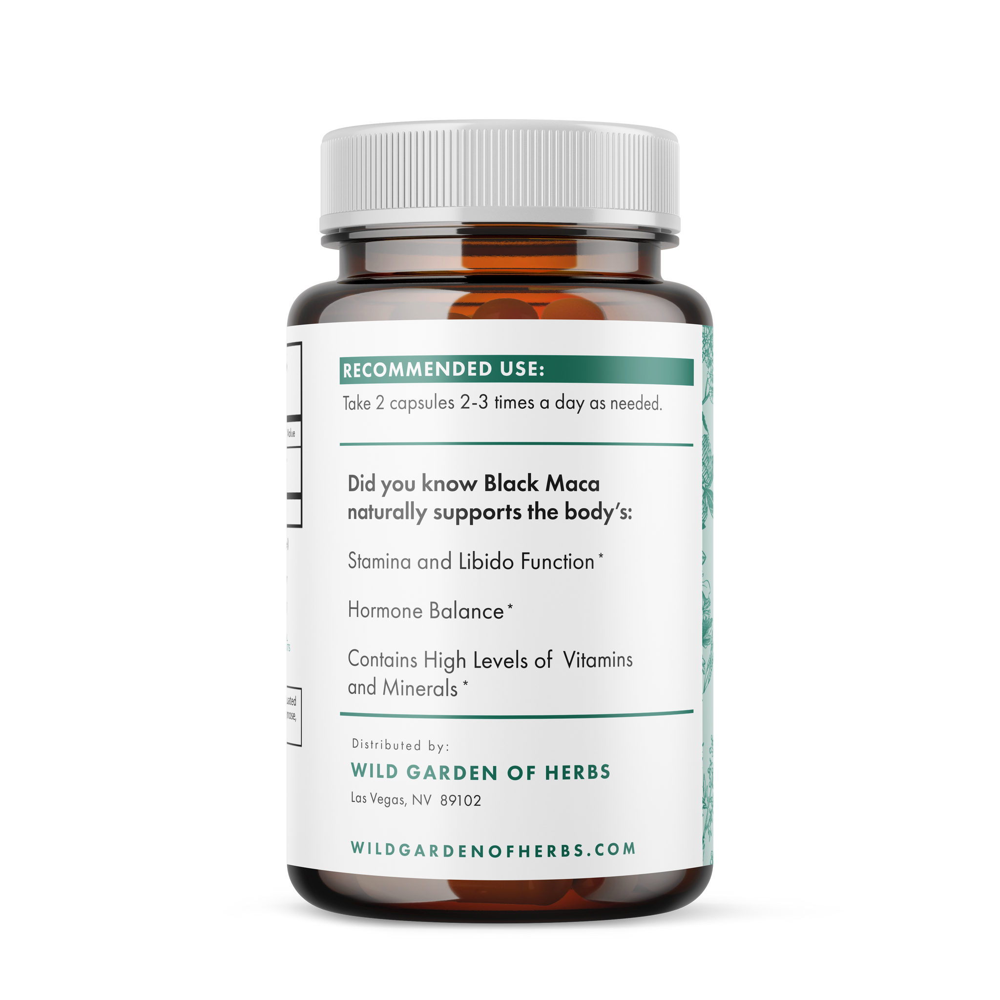 BLACK MACA, ORGANIC – Herbally Grounded