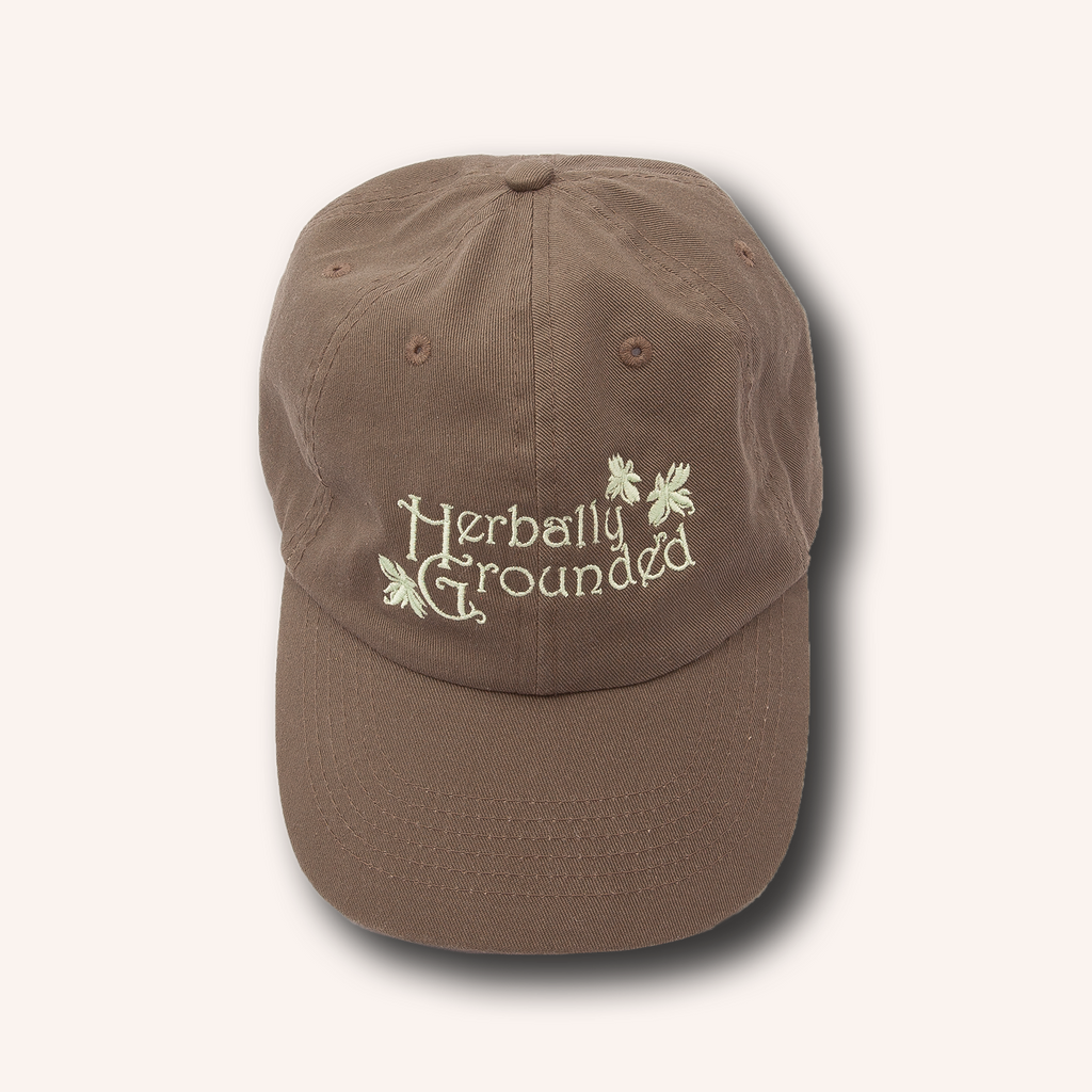 Herbally Grounded Strapback Hat