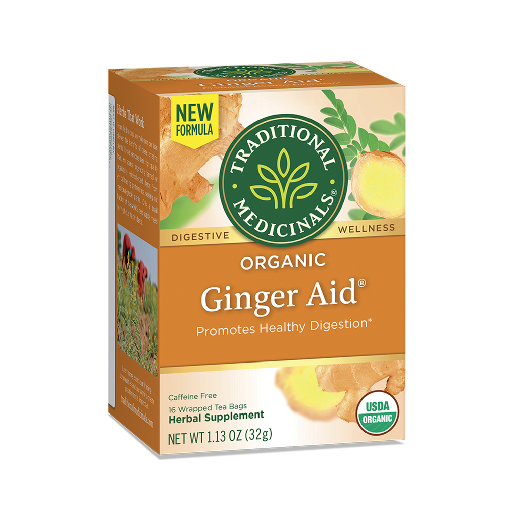 Herbalists have celebrated ginger for millennia, thanks to fast-acting plant compounds which help calm digestive discomfort. Blended with supportive herbs like turmeric and moringa, this tea for digestion is perfect after a meal and an ideal travel companion when you’re on the go. Warming and pleasantly spicy.