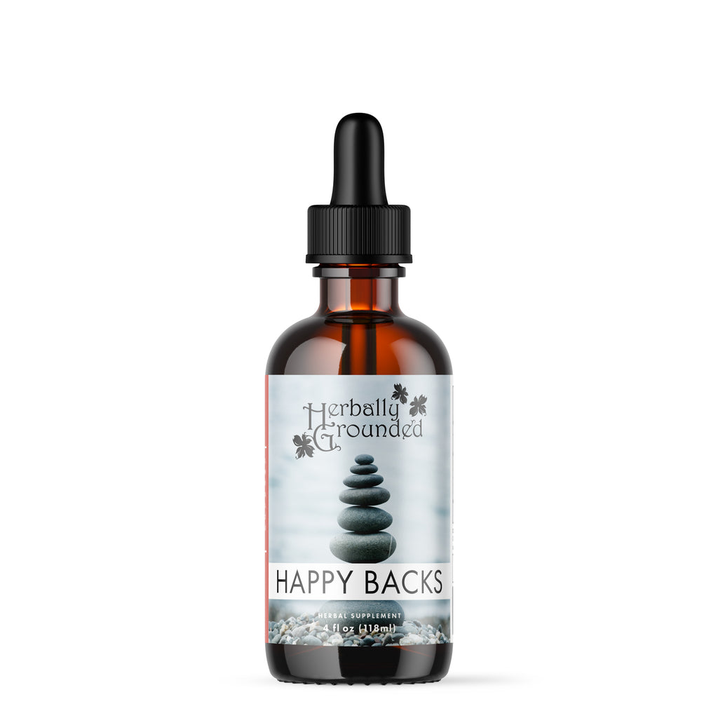 Happy Backs formula supports the kidneys and urinary tract.