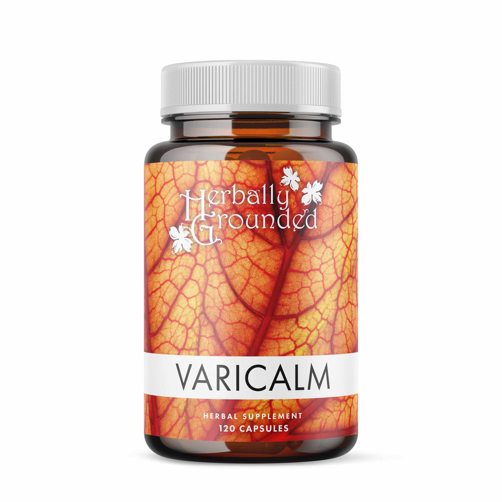Varicalm is a formula to support circulatory flow, especially to the extremities.